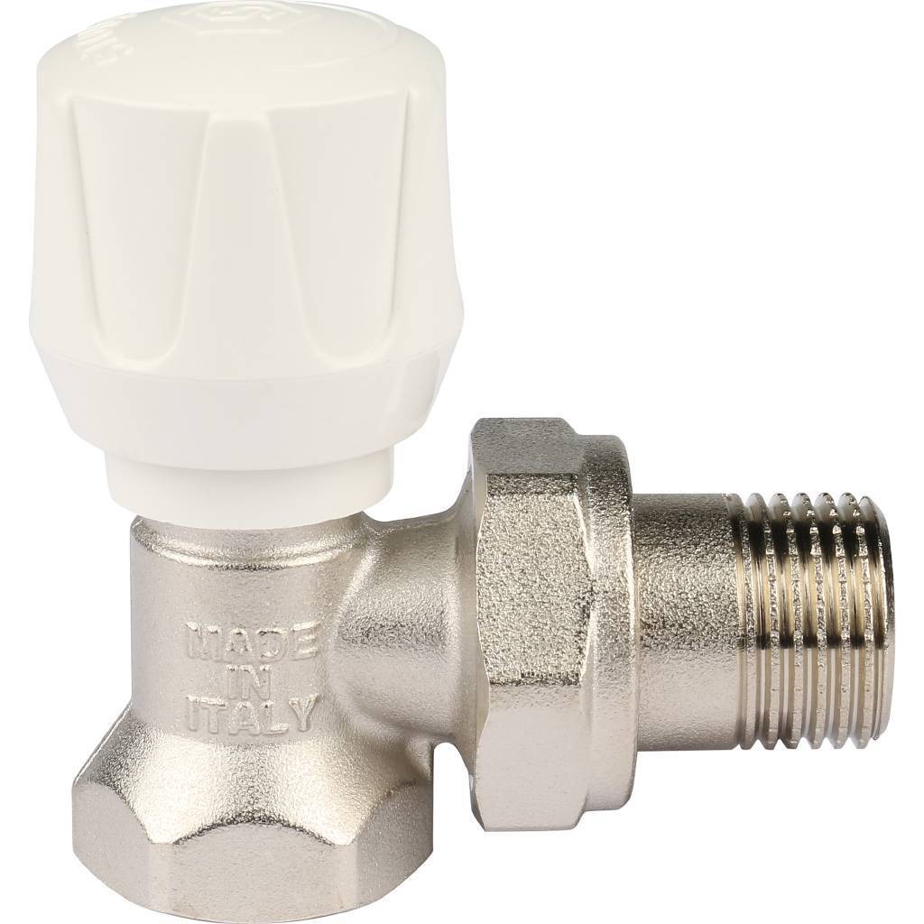 Клапан ручной терморегулирующий STOUT SVR угловой 1/2, SVR-2102-000015