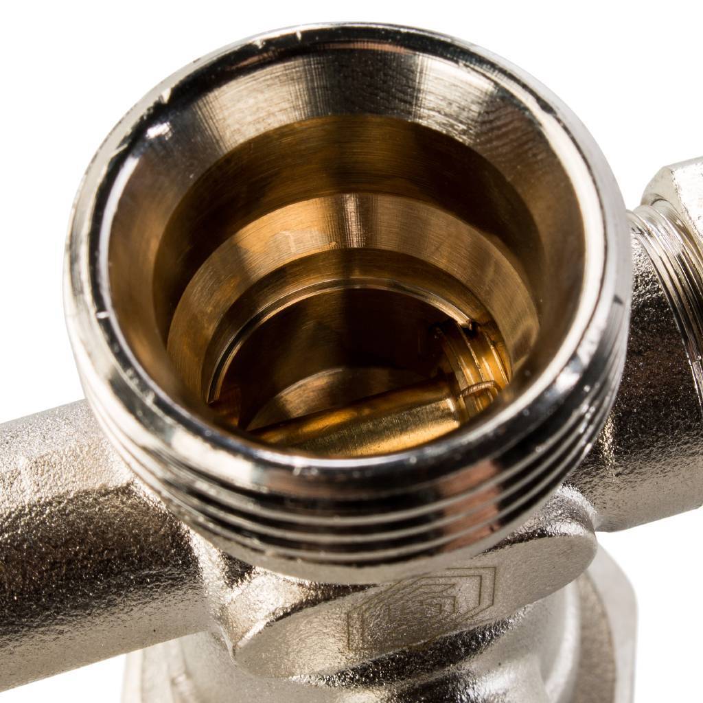 Узел нижнего подключения радиатора STOUT для однотрубной системы, прямой 3/4, SVH-0001-000020