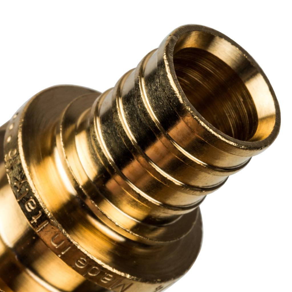 Переходник STOUT с наружной резьбой 20xR 3/4 для труб из сшитого полиэтилена аксиальный, SFA-0001-002034