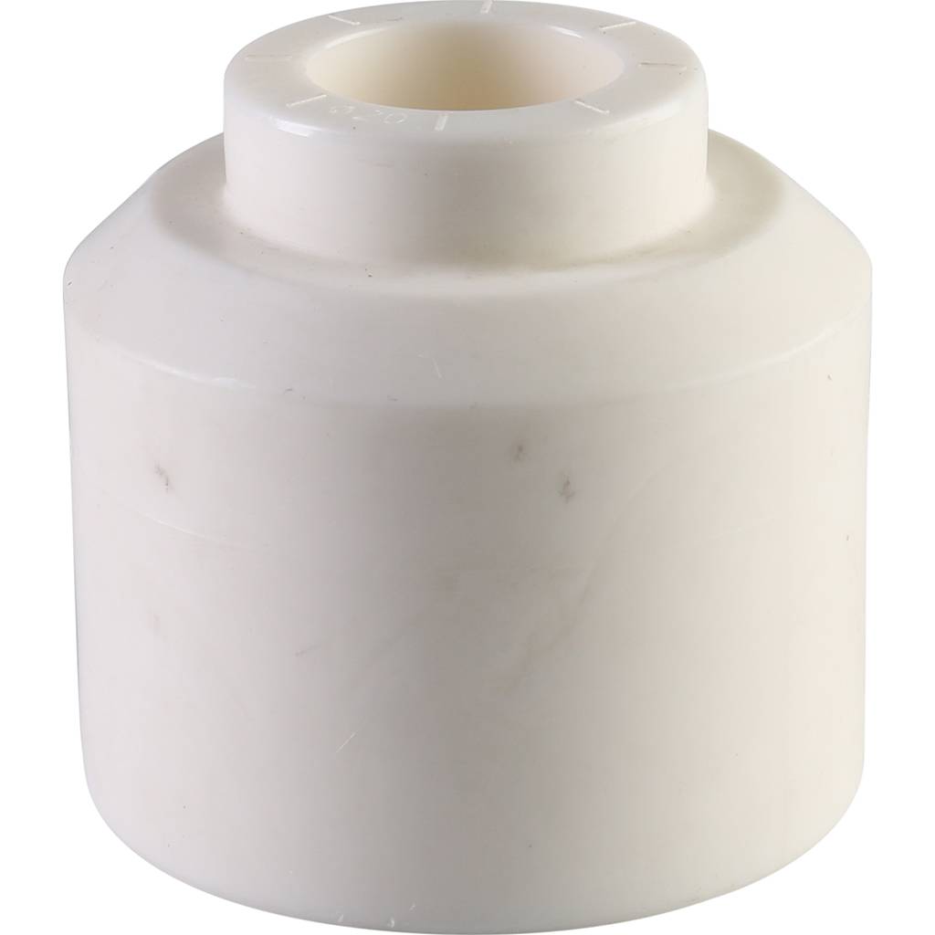 Муфта переходная внутр./наруж. Политэк 50х20 для полипропиленовых труб под сварку (цвет белый)
