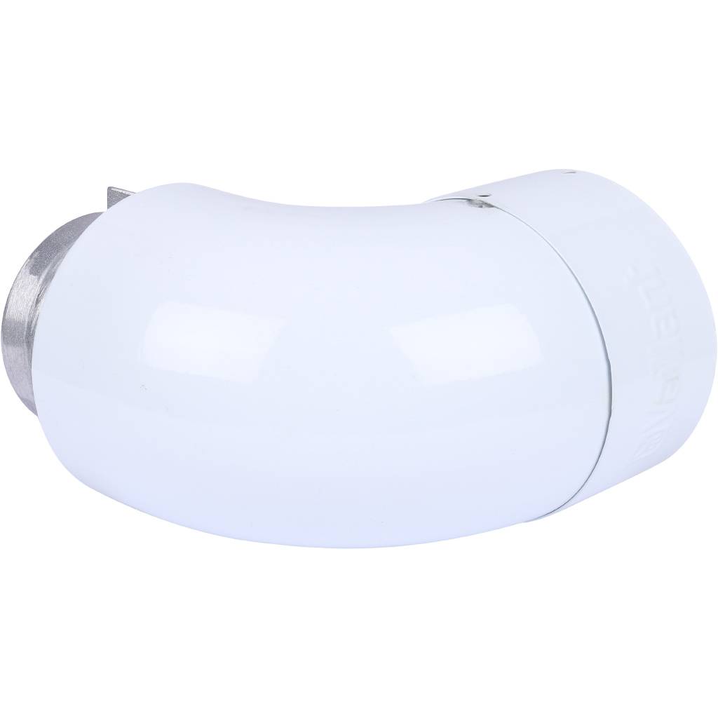 Колено Vaillant 90 град. DN 60/100 белое, 303808