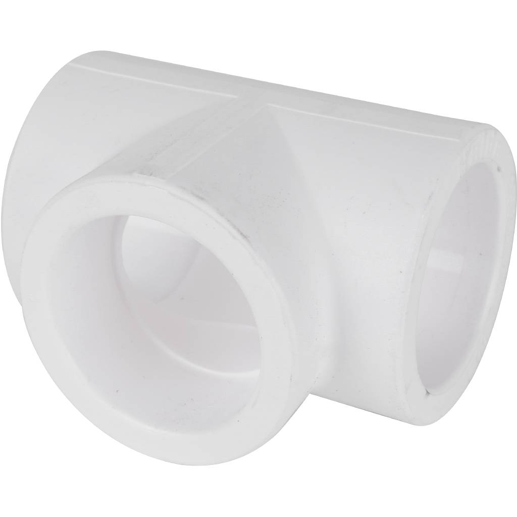 Тройник Kalde d=50 для полипропиленовых труб под сварку (цвет белый), R.3212-teo-500000