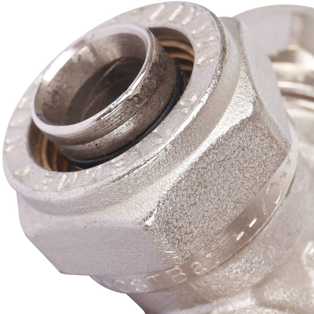 Крестовина TIEMME (20х2.0) для металлопластиковых труб винтовой, 1600088