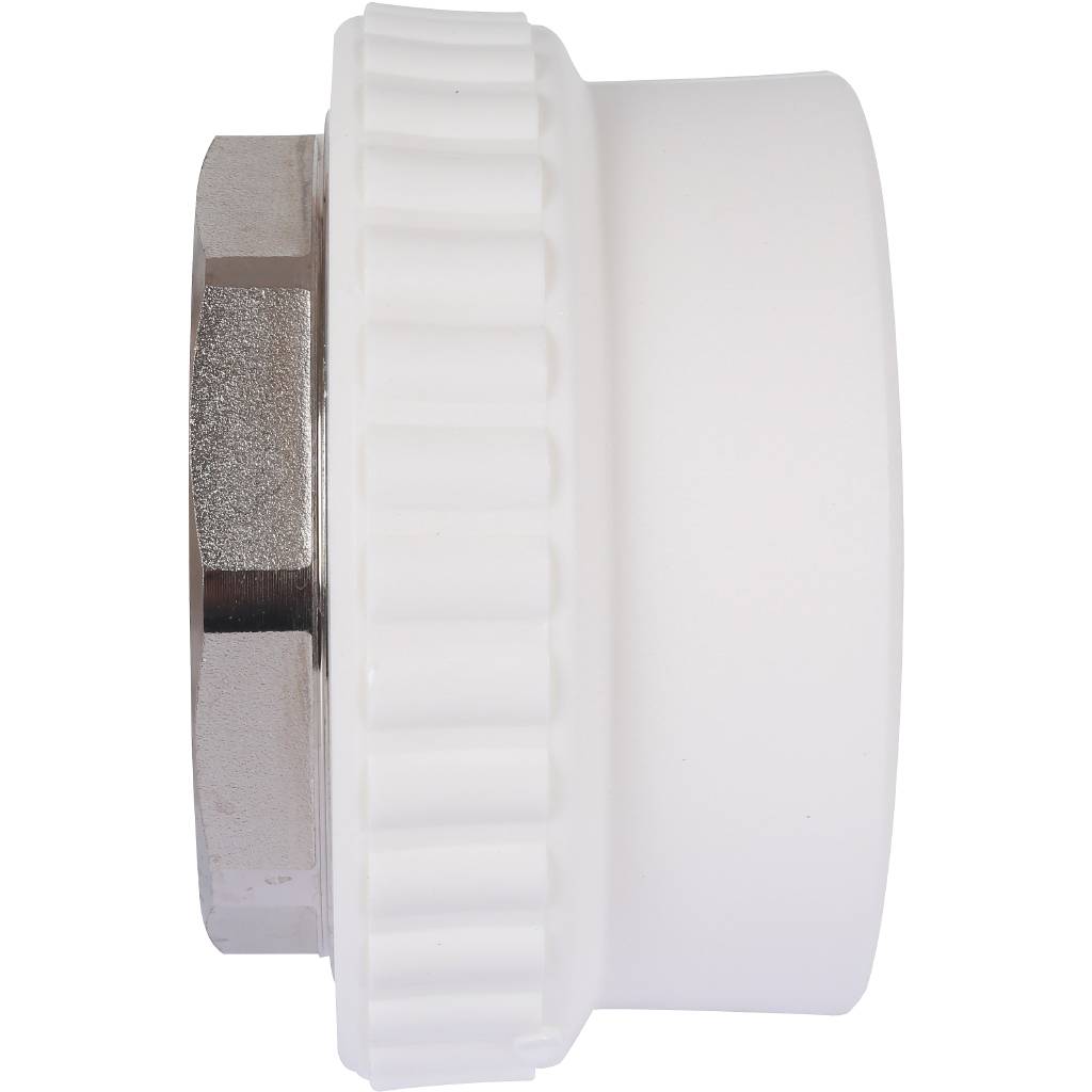 Муфта комбинированная Kalde под шестигранник (внутр. резьба, 110х4 ) для полипропиленовых труб под сварку, 3222-nfo-110406