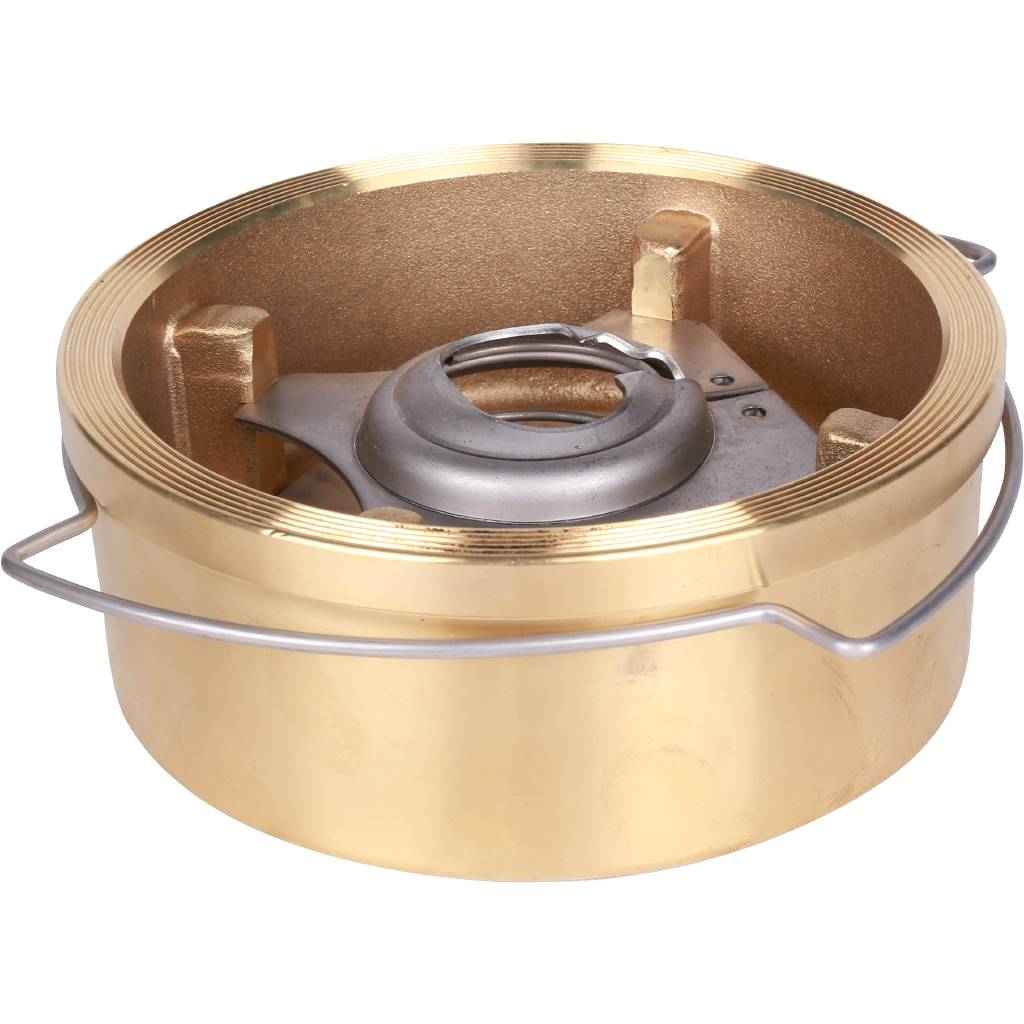 Клапан обратный осевой Tecofi Ду100 Ру16 межфланцевый из латуни, CA7441-0100