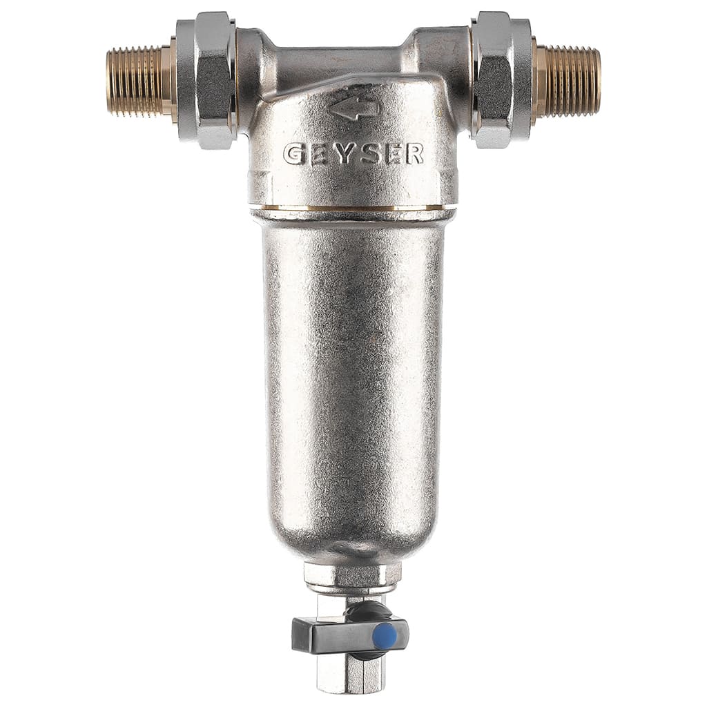 Фильтр самопромывной Гейзер-Бастион 121 1/2 для горячей воды d60