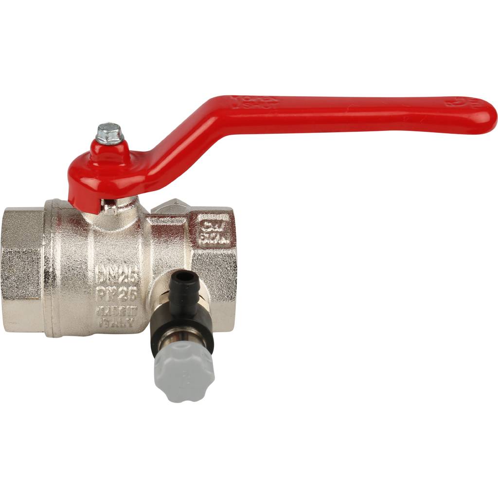 Кран шаровой Itap полнопроходной со спускным устройством 115 (1 , рычаг)