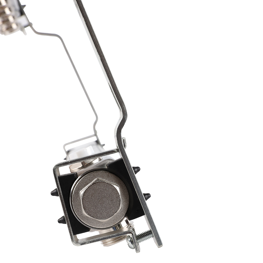 Коллектор из нержавеющей стали ROMMER для радиаторной разводки 8 выходов, RMS-4401-000008