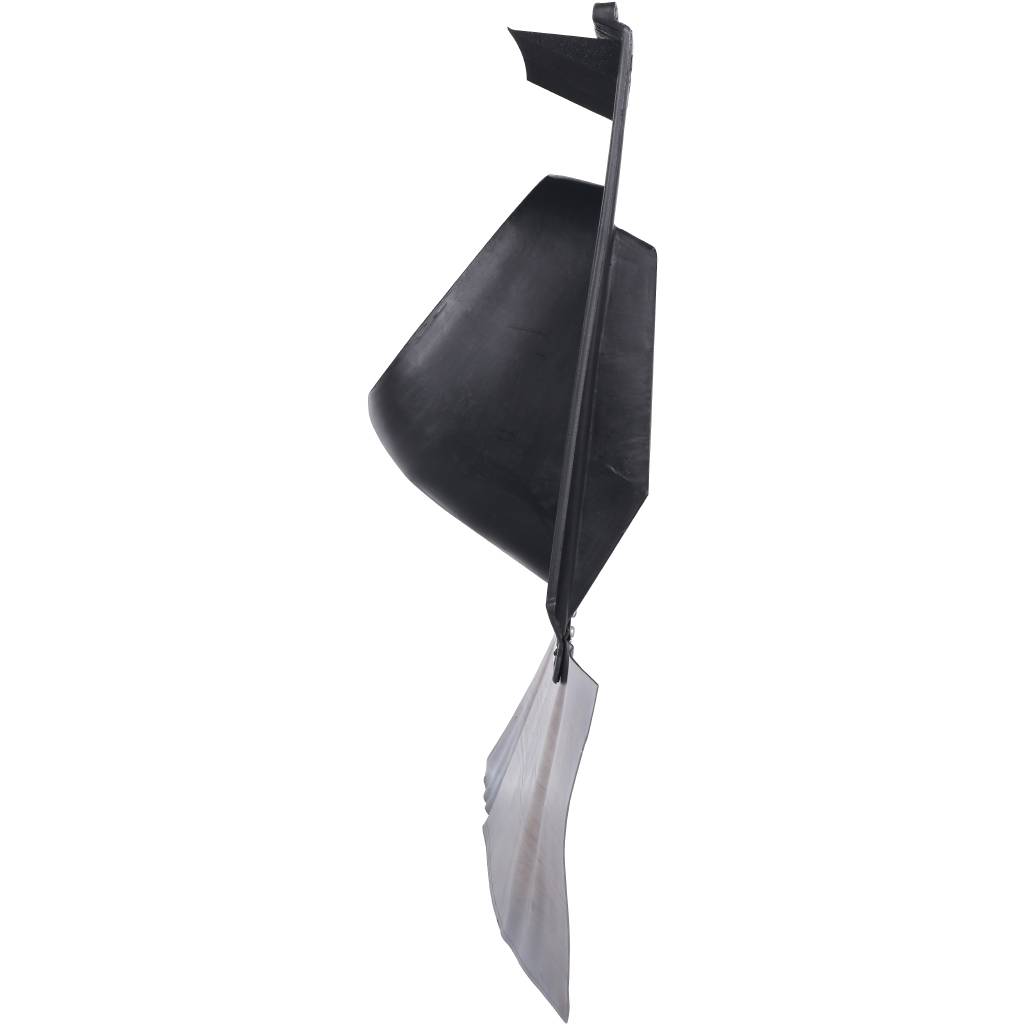 Элемент из пластмассы Vaillant для пересечения дымоходом/воздуховодом косой крыши, цвет-черный