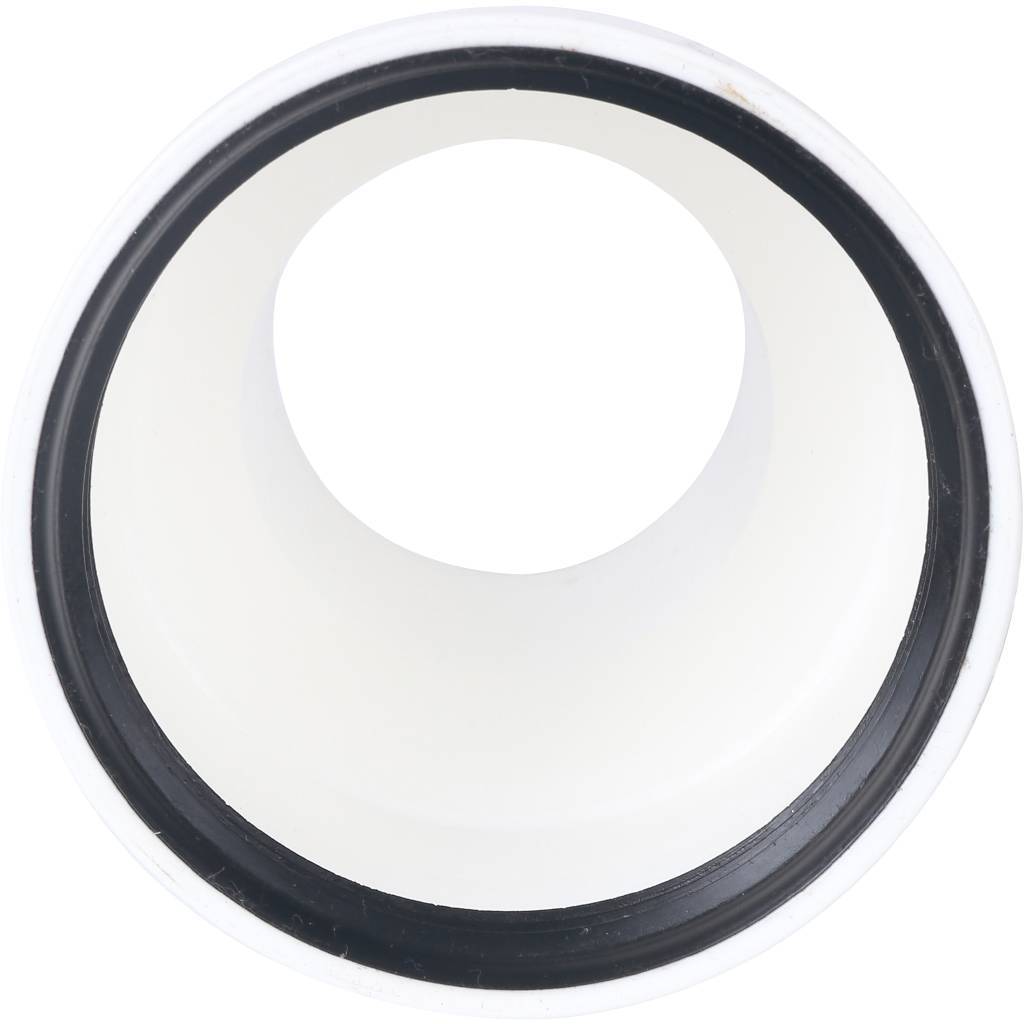 *SCA-8080-006080 STOUT Элемент дымохода конденсац.адаптер увелич. DN60/80  134 мм м/п