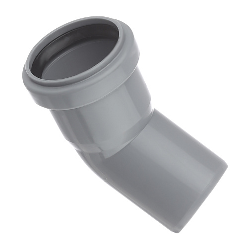 Отвод ВК ПП 50х45, серый,РТП