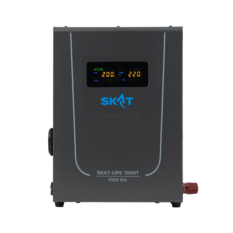 Источник питания Teplocom SKAT-UPS 1000T Line-Interactive 220В, 1000ВА, работает от 1 внешней АКБ, 4546