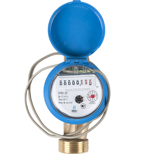 Счетчик воды Декаст ОСВХ-25 ДГ1, 74-25-03