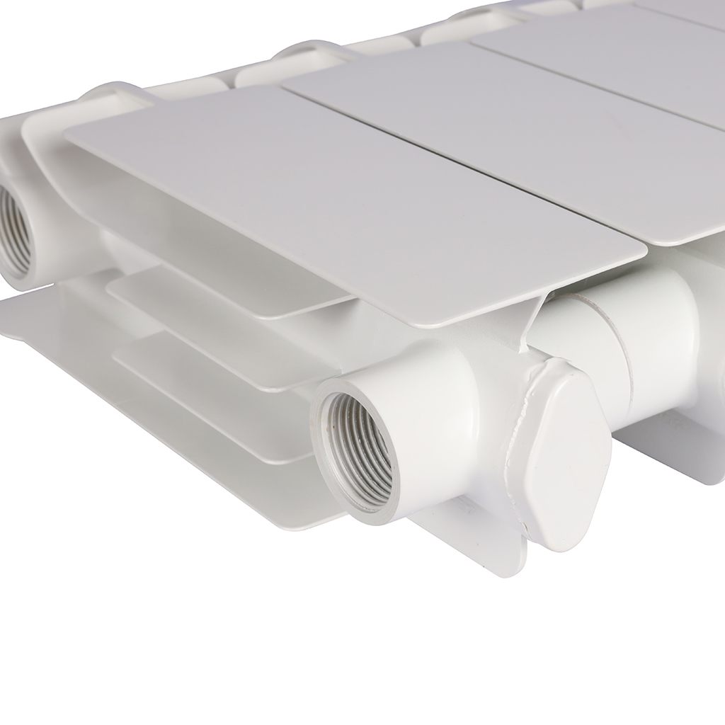 Радиатор алюминиевый Global VOX- R 200 8 секций боковое подключение (белый RAL 9010), VX02001008