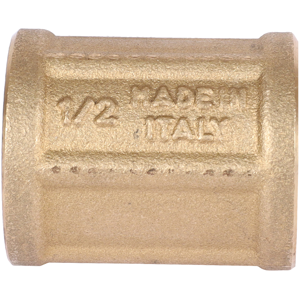 Муфта TIEMME ВВ 1/2х1/2 для стальных труб резьбовой, 1500034