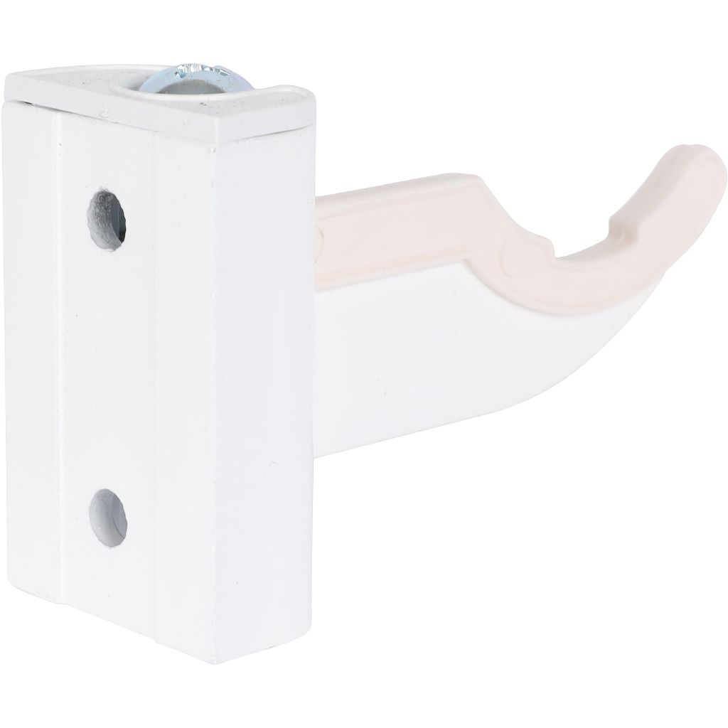 Комплект настенных регулируемых кронштейнов для радиаторов STOUT (2 шт.) RAL 9016, SKU-0320-000080