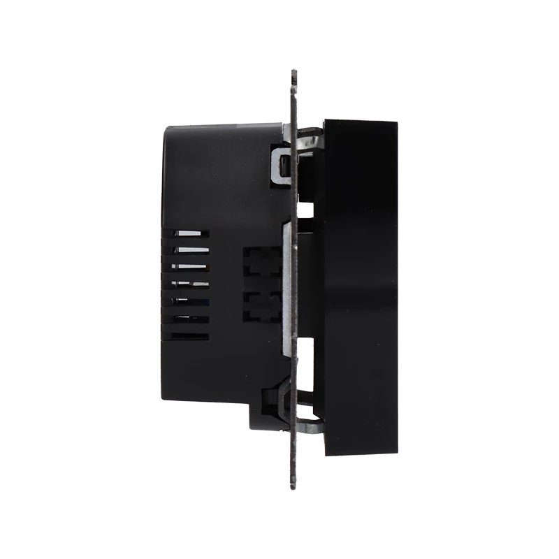 Терморегулятор ENGO Controls E55 WI-FI, с подключением датчика пола, черный, под рамку 55 х 55