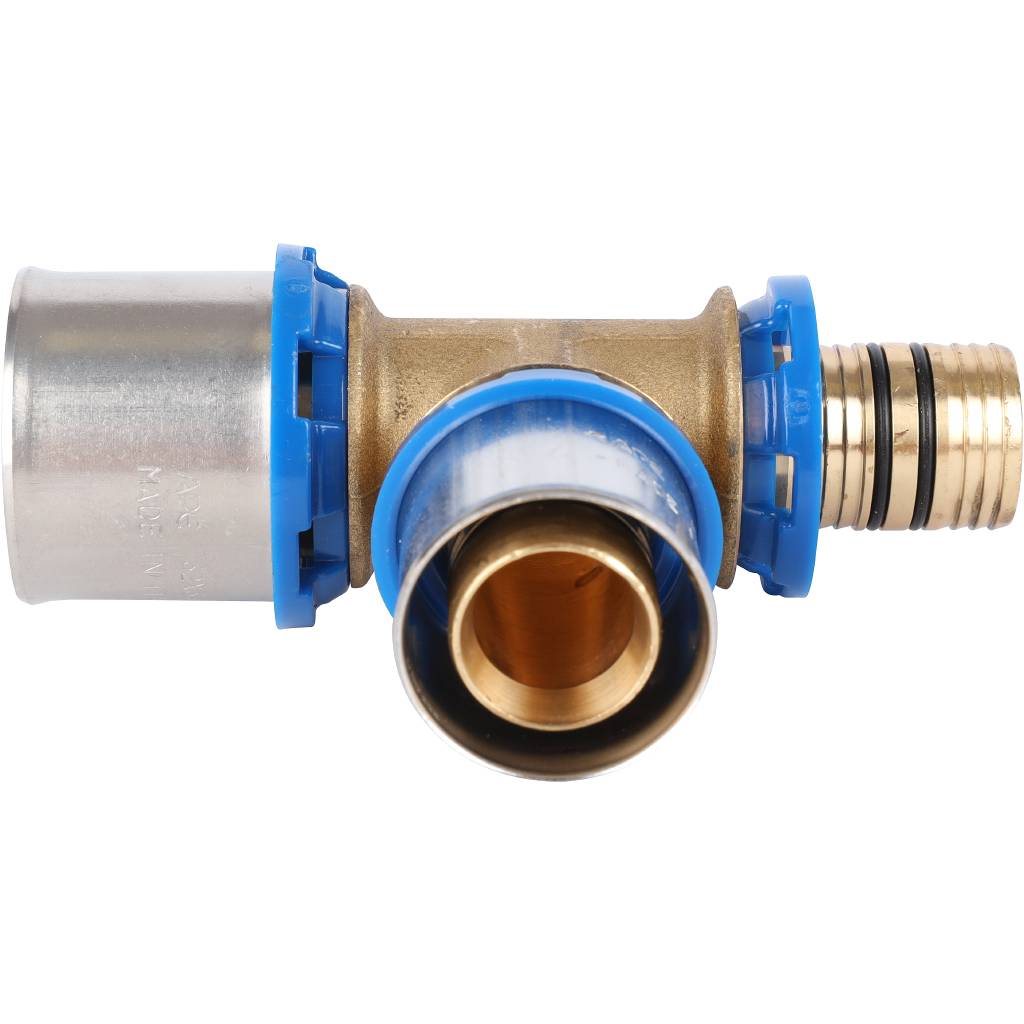 Тройник APE переходной 32х26х26 для металлопластиковых труб прессовой, ARL2400433