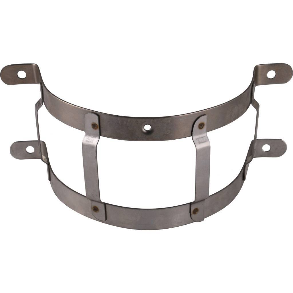 *SCA-8610-088000 STOUT эл-т дымохода фиксатор соединений  PP-труб O80 (в шахте дымохода). нерж.сталь