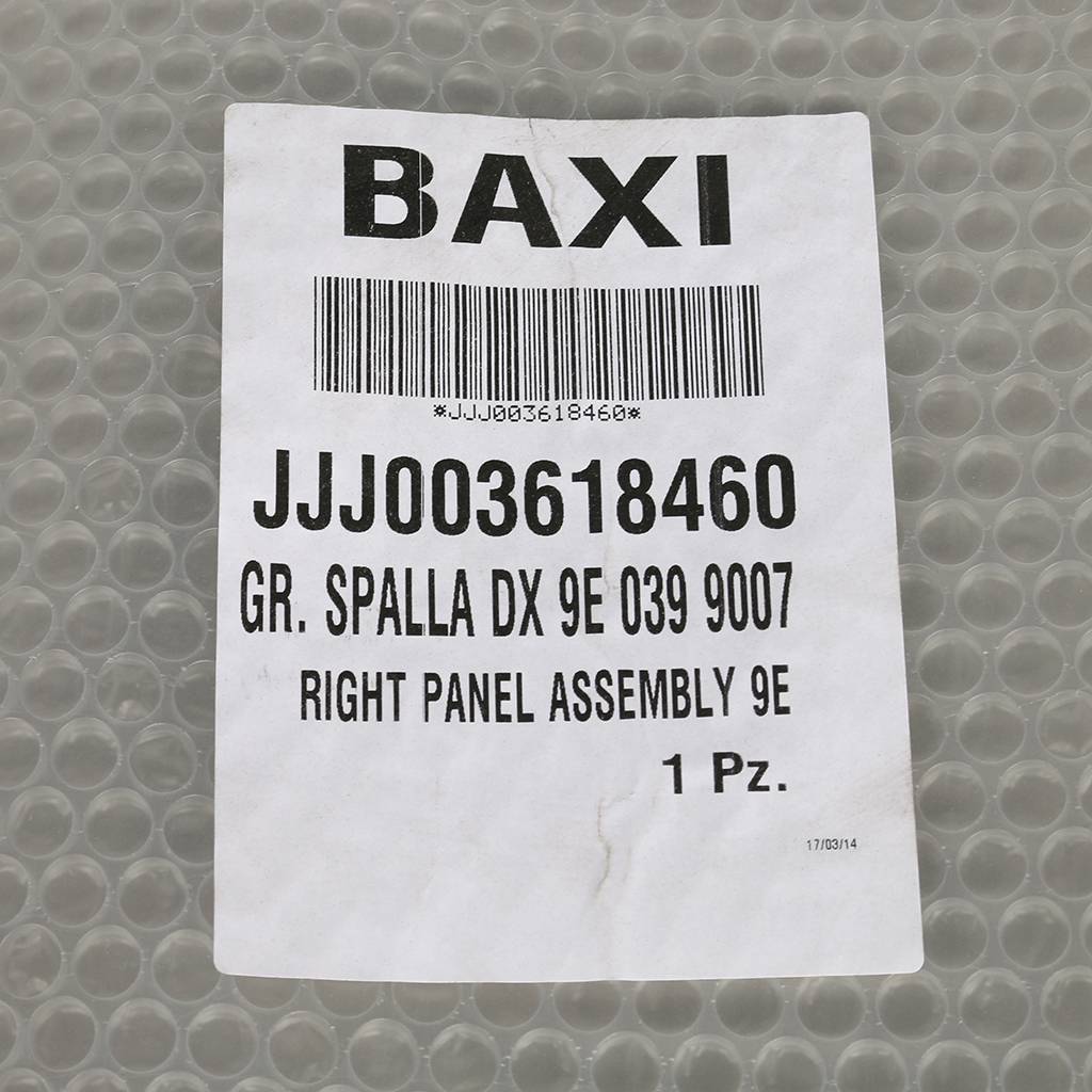 Правая панель BAXI SLIM 1.620, 3618460
