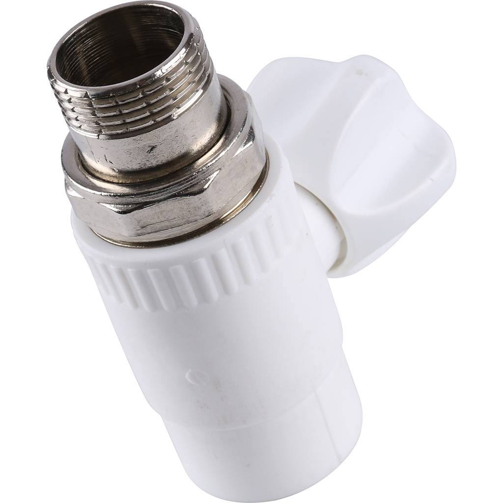 Кран шаровой Kalde разборный прямой с накидной гайкой 25х3/4