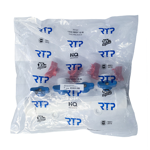 Коллектор с шаровым краном универсальный PPR 32х20/4, RTP