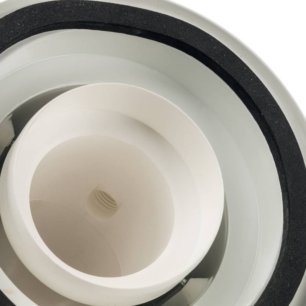 *SCA-8610-240090 STOUT Элемент дымохода конденсац. адаптер 90° DN60/100 м/п PP-AL с фланцем (совместим. с Bosch)