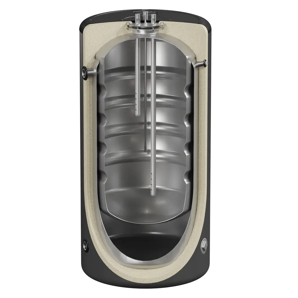 Бойлер косвенного нагрева напольный KRATS Premium 210 л., черный