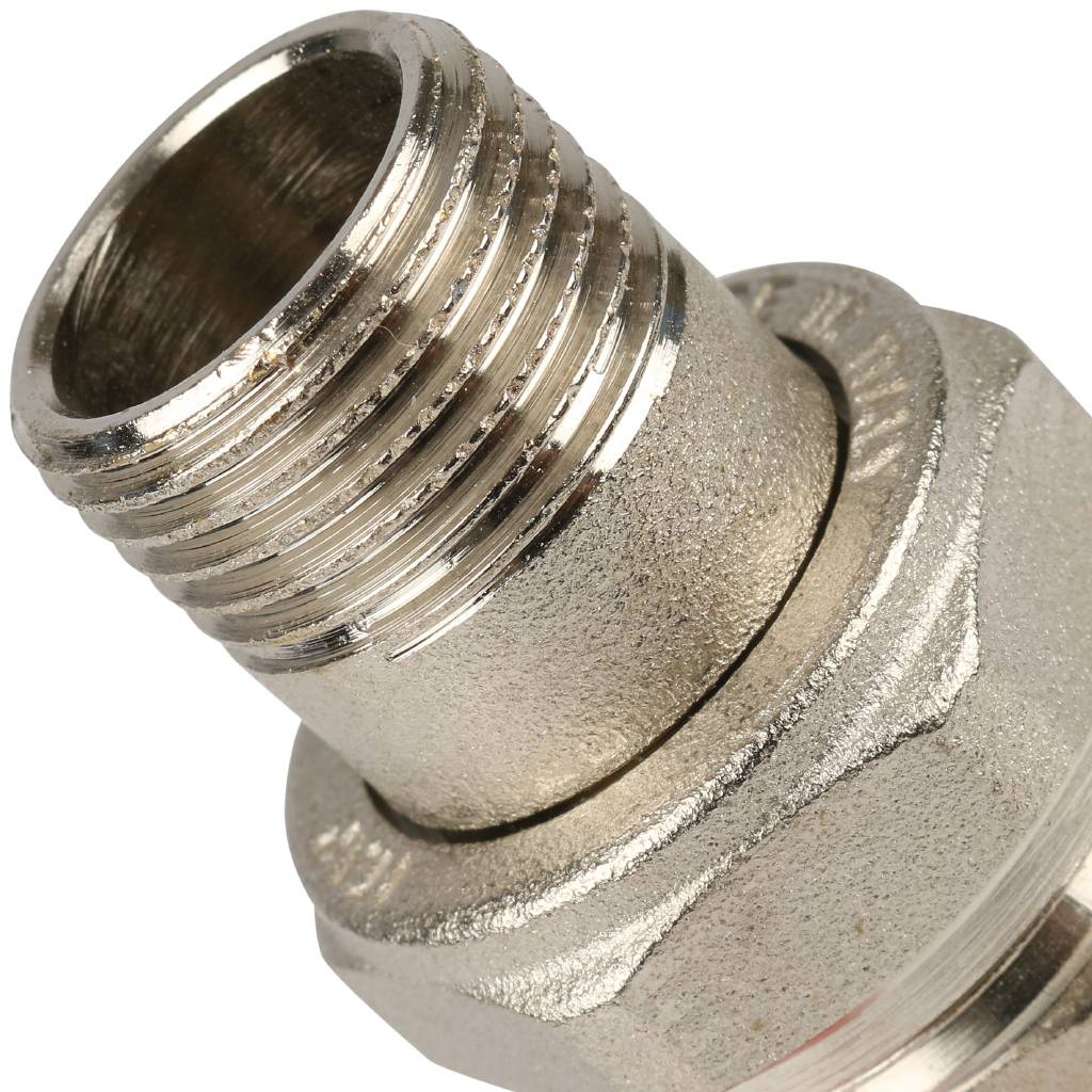 Кран шаровой Itap угловой полнопроходной IDEAL 298 1/2 (бабочка), американка