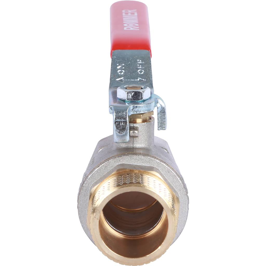 Кран шаровой ROMMER 1 ВН/НР, ручка рычаг, RBV-0002-0210325