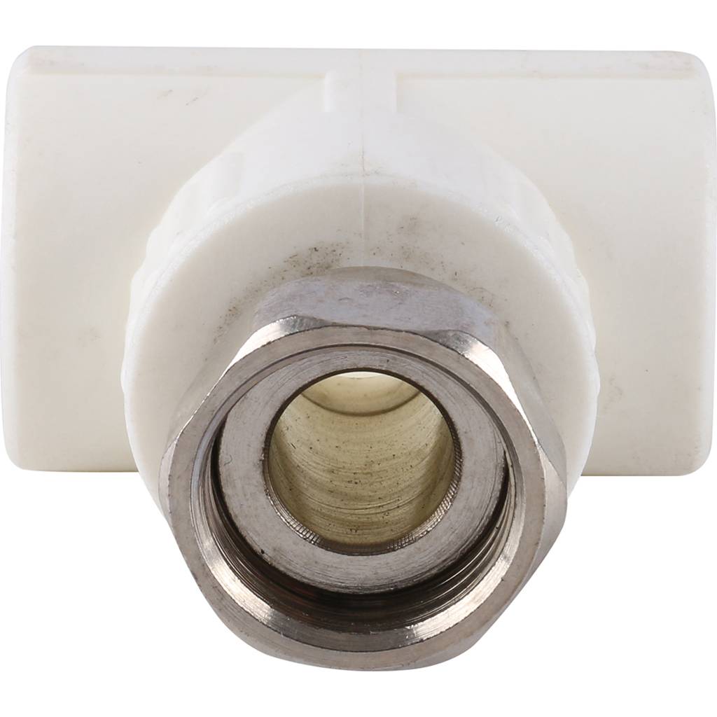 Тройник Kalde комбинированный с накидной гайкой 20х1/2, 3222-tut-200b00