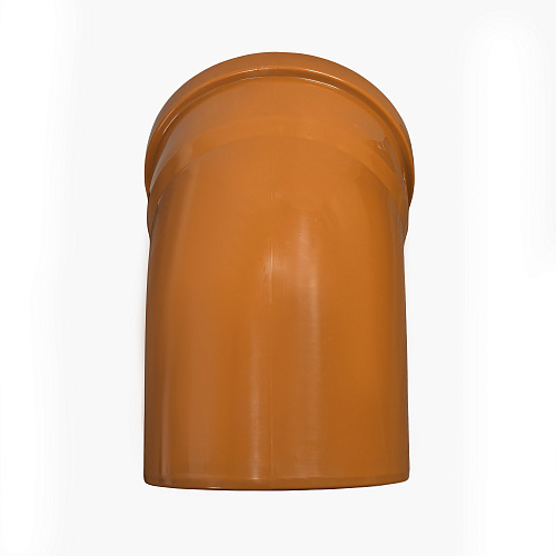 Отвод НК ПП 160х45, рыжий,РТП