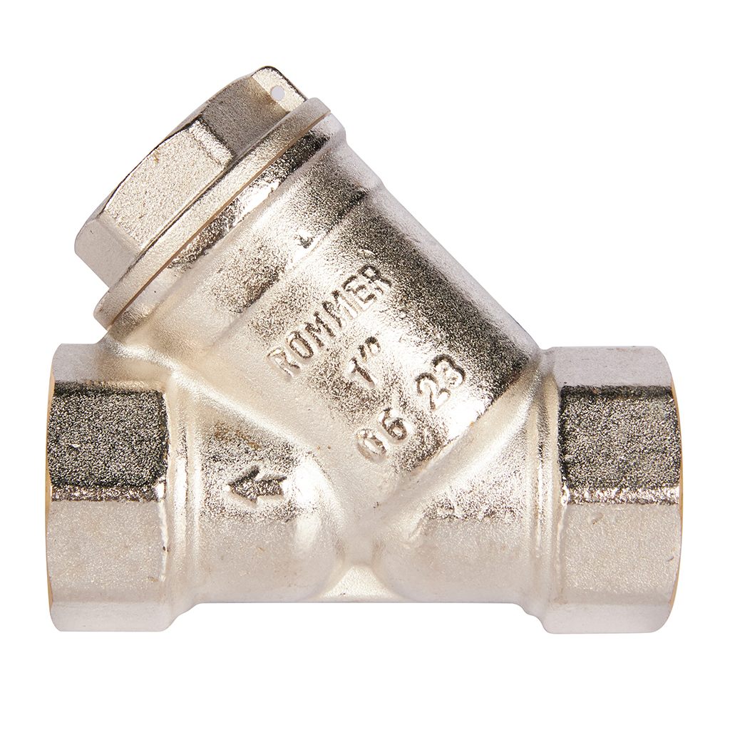 Фильтр грубой очистки косой ROMMER 1 500 мкр, RFW-0001-000025