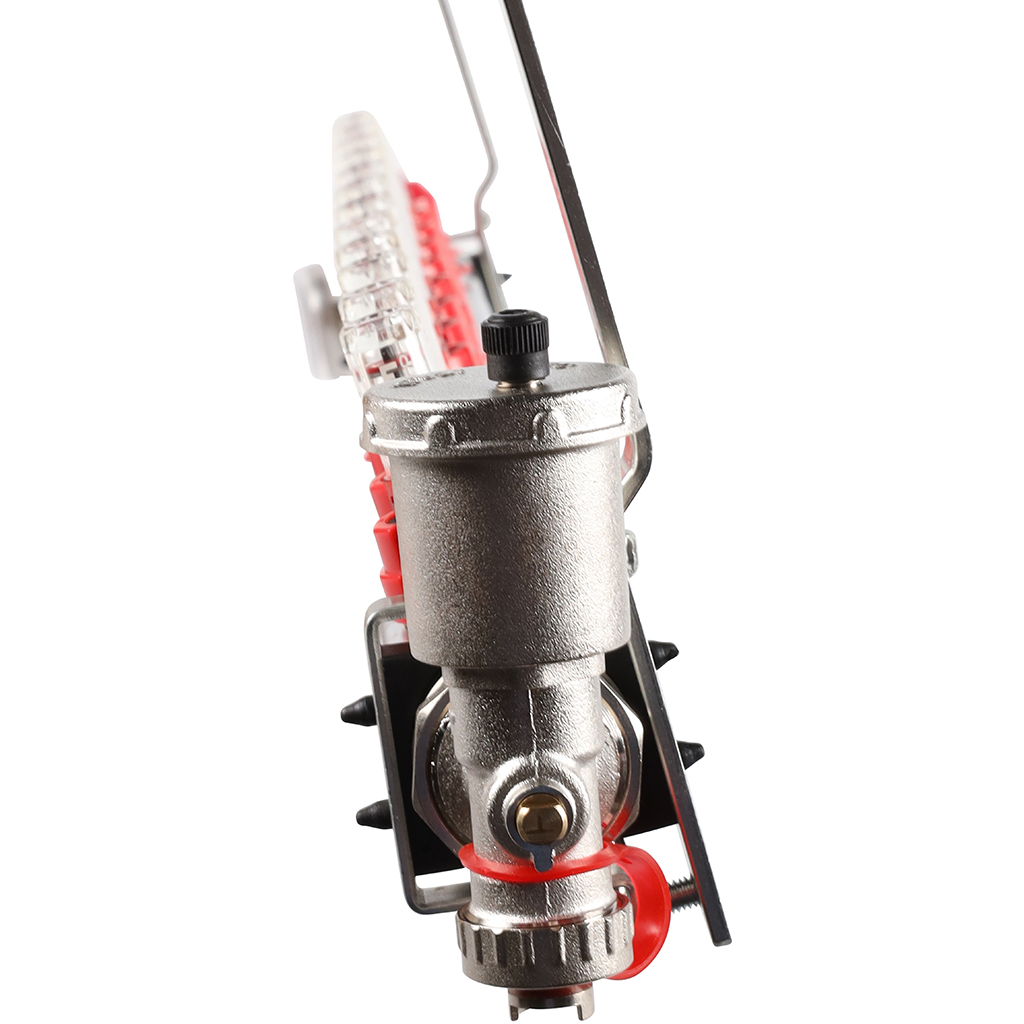 Коллектор из нержавеющей стали в сборе с расходомерами ROMMER 12 выходов, RMS-1210-000012