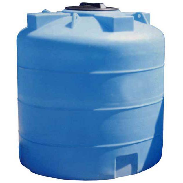 Емкость цилиндр. АНИОН 3000л с фланцем и крышкой с клапаном, 3000ВФК2