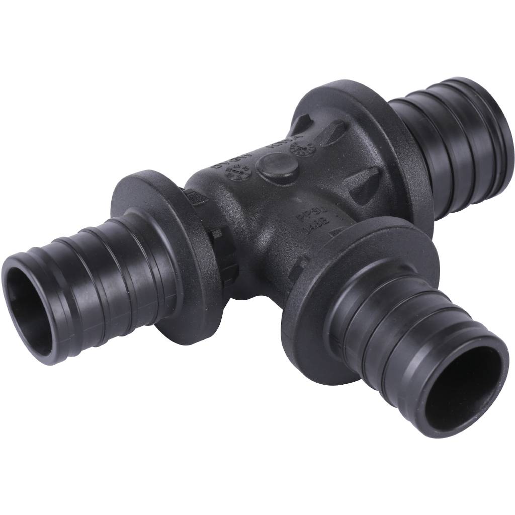 Тройник РЕХАУ RAUTITAN с уменьшенным боковым и торцевым проходом 40-32-32 PX, 11600921001