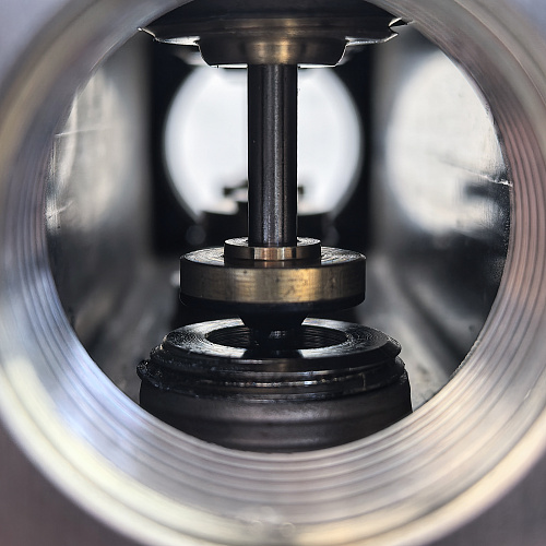 Коллекторная группа с расходомером и кронштейном (евроконус 3/4) нержавеющая сталь SUS 304 1х 9 выходов, RTP