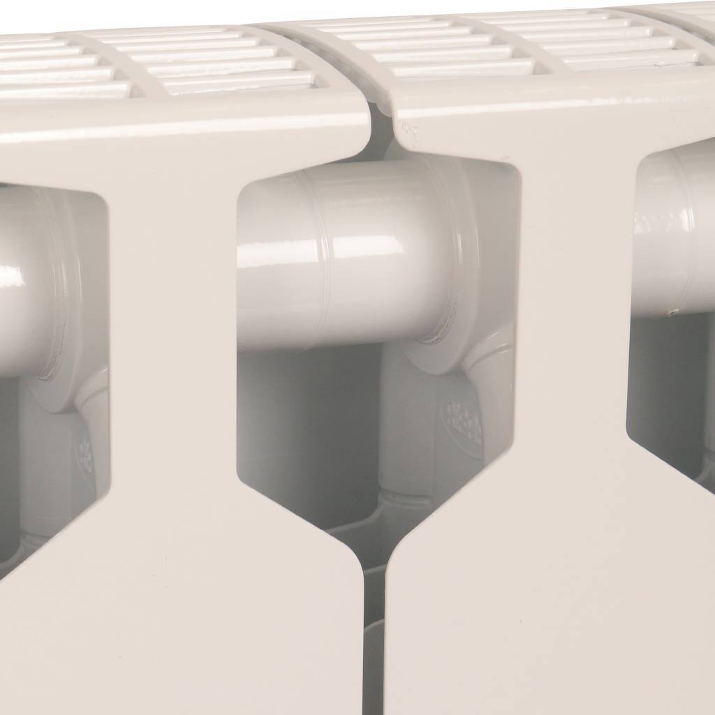 Радиатор биметаллический RIFAR SUPReMO VENTIL 500 SVR 4 секции нижнее правое подключение (белый RAL 9016), 4RS50.VR-4