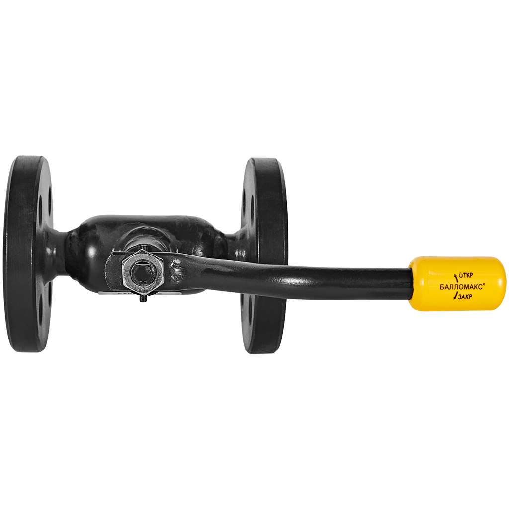 Кран шаровой стальной БРОЕН Балломакс ф/ф DN 015 PN 40 для теплоснабжения с рукояткой