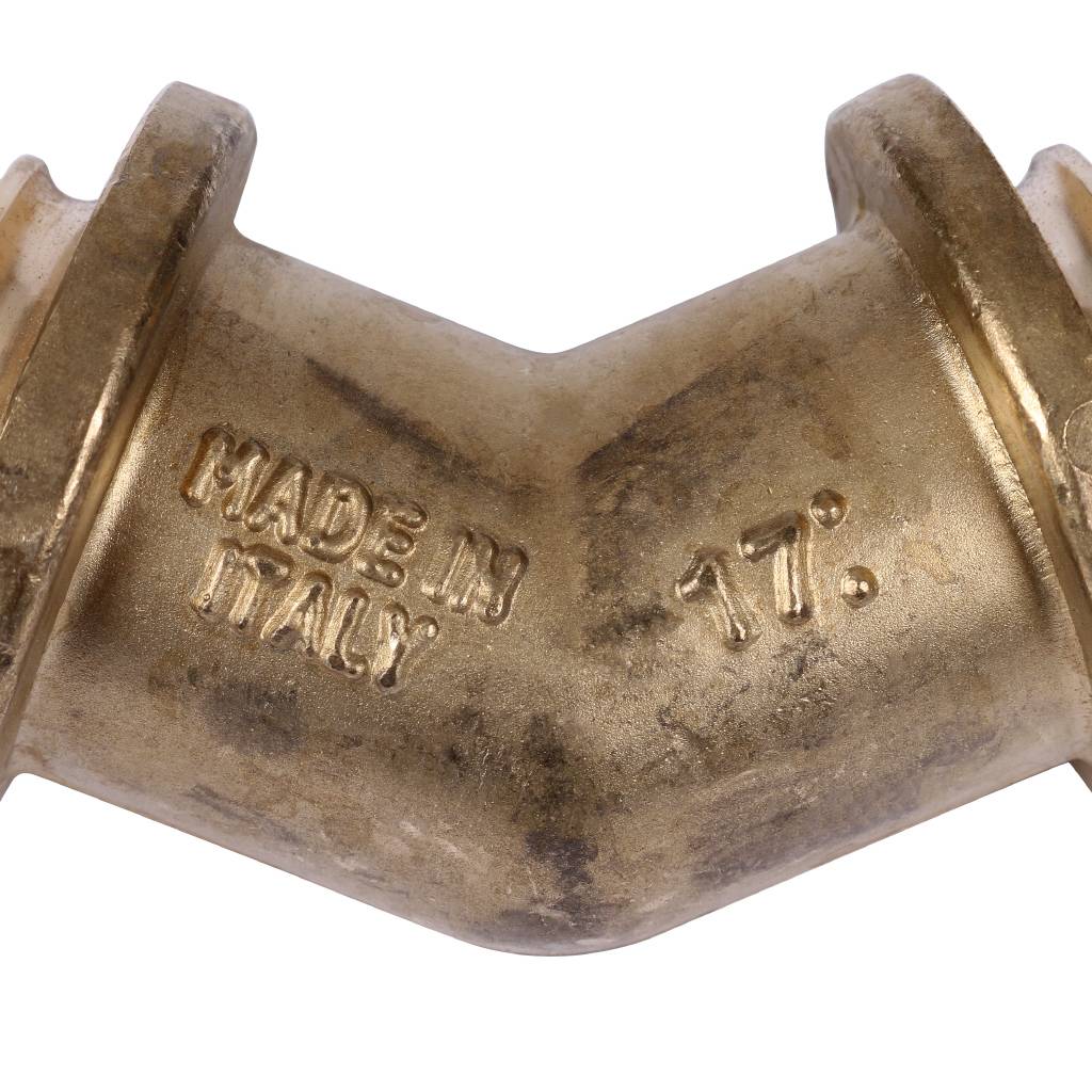 Угольник STOUT 45° 32 для труб из сшитого полиэтилена аксиальный, SFA-0031-000032