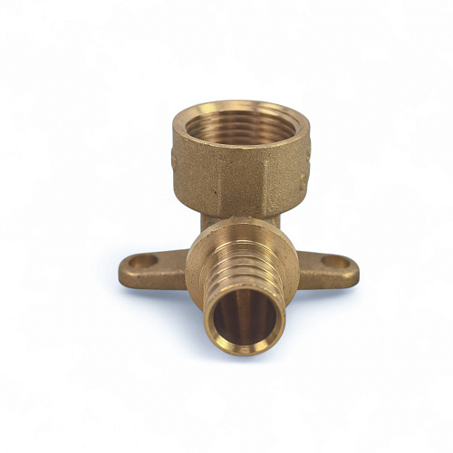 Водорозетка аксиальная, латунь, внутренняя резьба,16х3/4, желтый, RTP