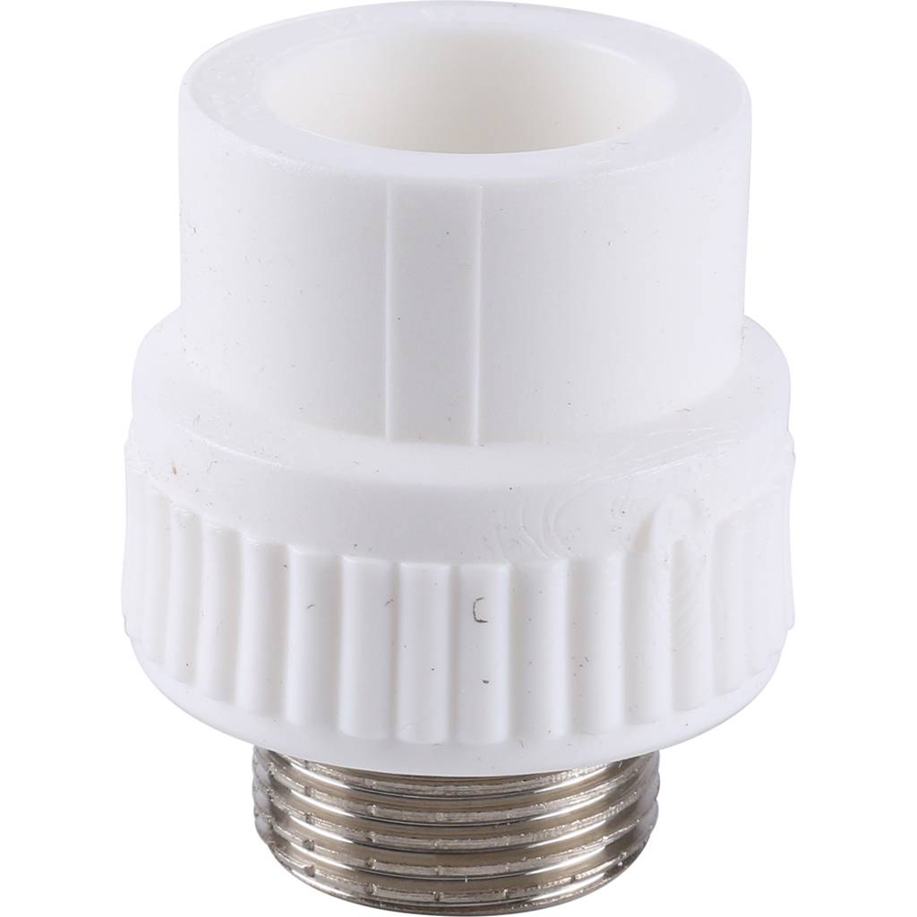 Муфта комбинированная Kalde наружняя резьба 25x3/4 для полипропиленовых труб под сварку, 3222-nmo-250c00