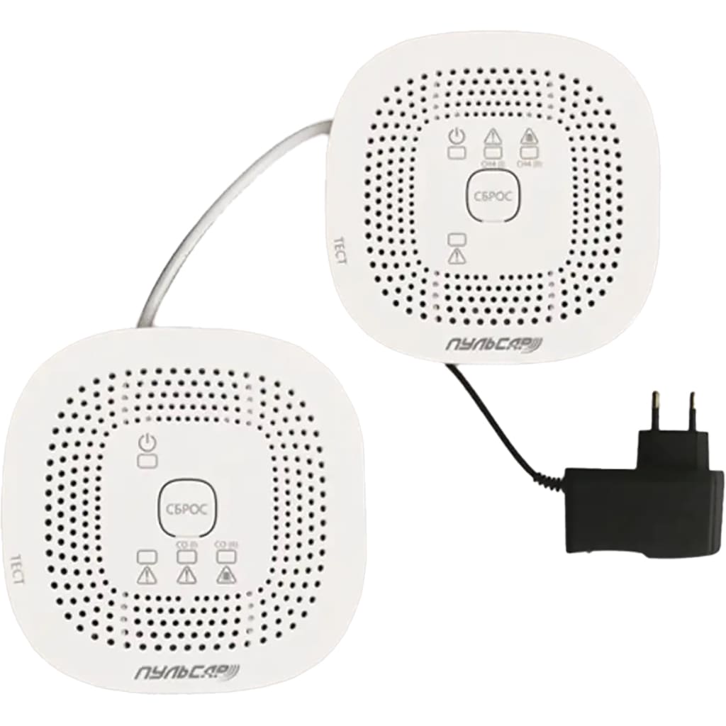 Пульсар Н00035500 Комплект сигнализаторов загазованности Пульсар CO-CH; источник питания, соединительный кабель в комплекте