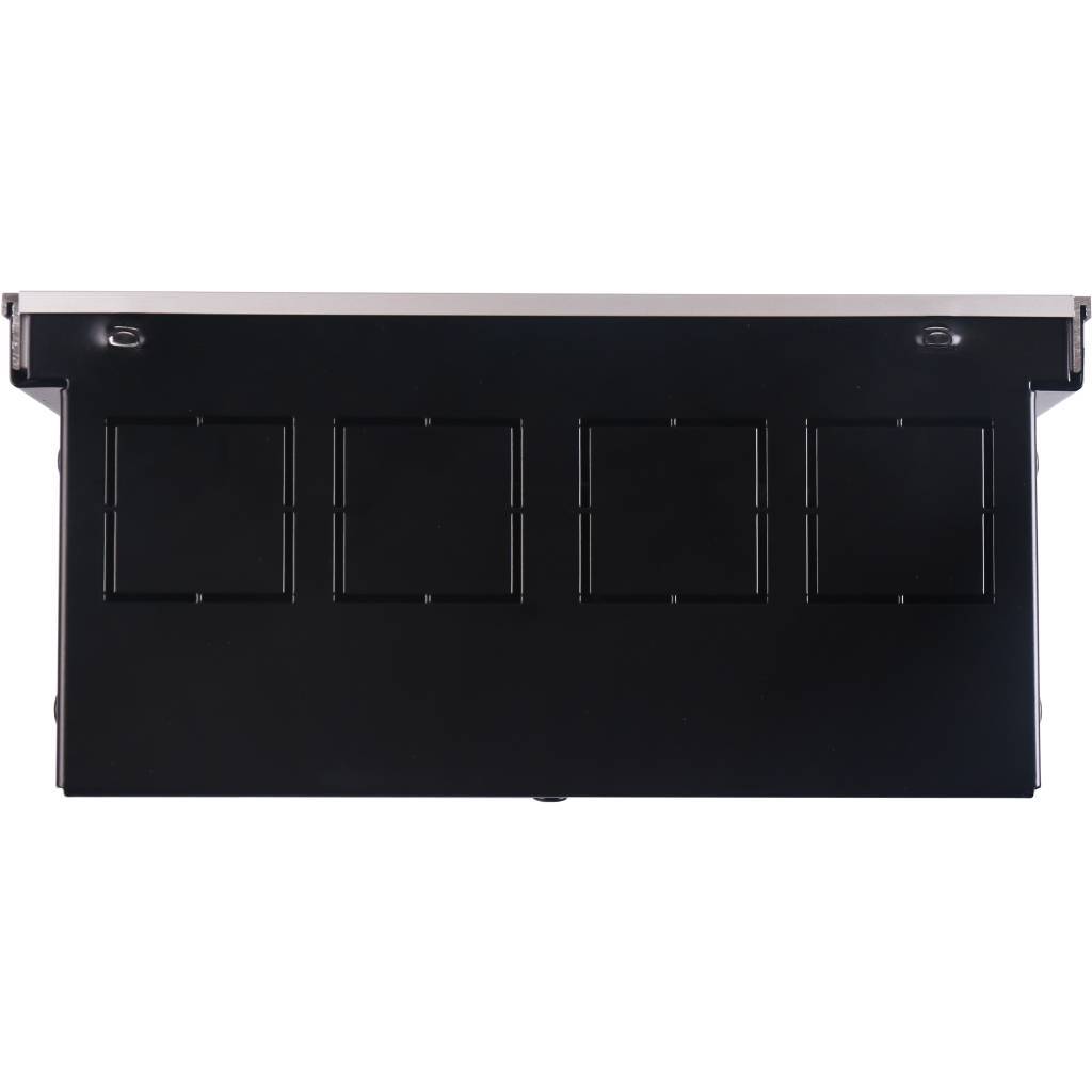 Внутрипольный конвектор STOUT SCN-1100 80х240х2400 (Решётка роликовая) правое подключение, SCN-1100-0824240