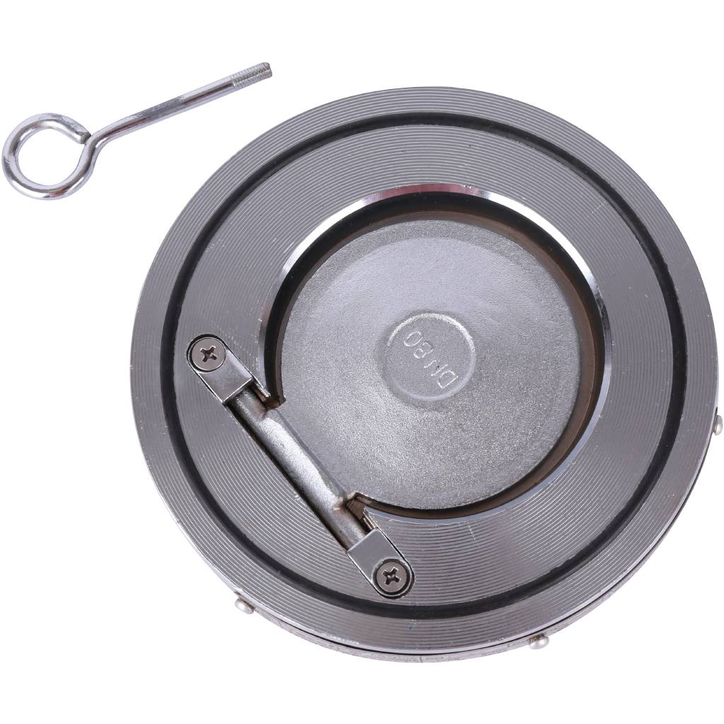 Клапан обратный Tecofi Ду80 Ру16 1/ств стальной межфланцевый стальной, CB5440-0080