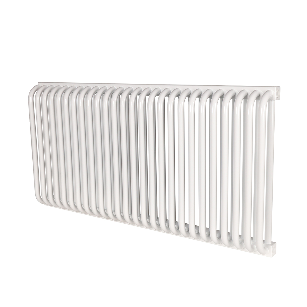 2-х трубчатый стальной радиатор ROMMER RST 2050/26 секций боковое подключение RAL9016, RST-205026-010