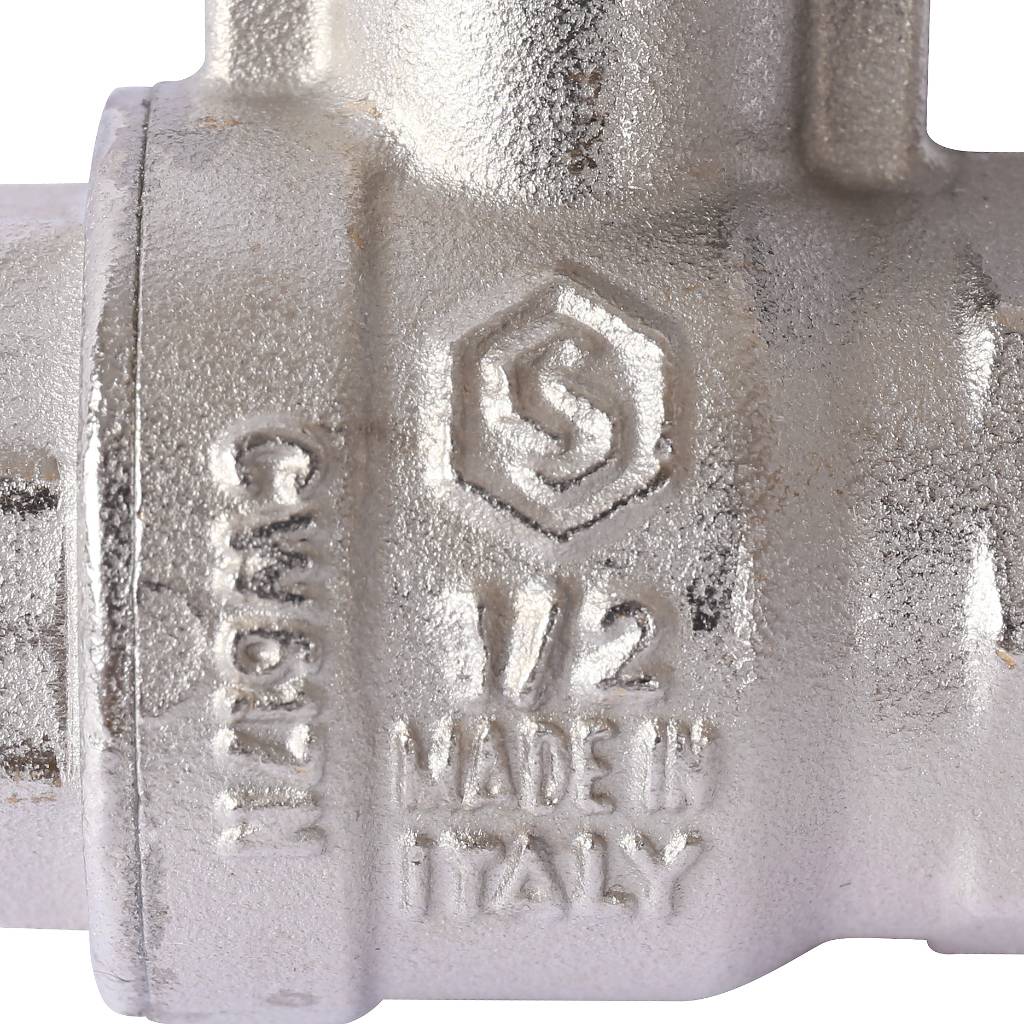 Кран шаровой стандартнопроходной STOUT SVB ВР/НР, ручка рычаг 1/2, SVB-0013-000015