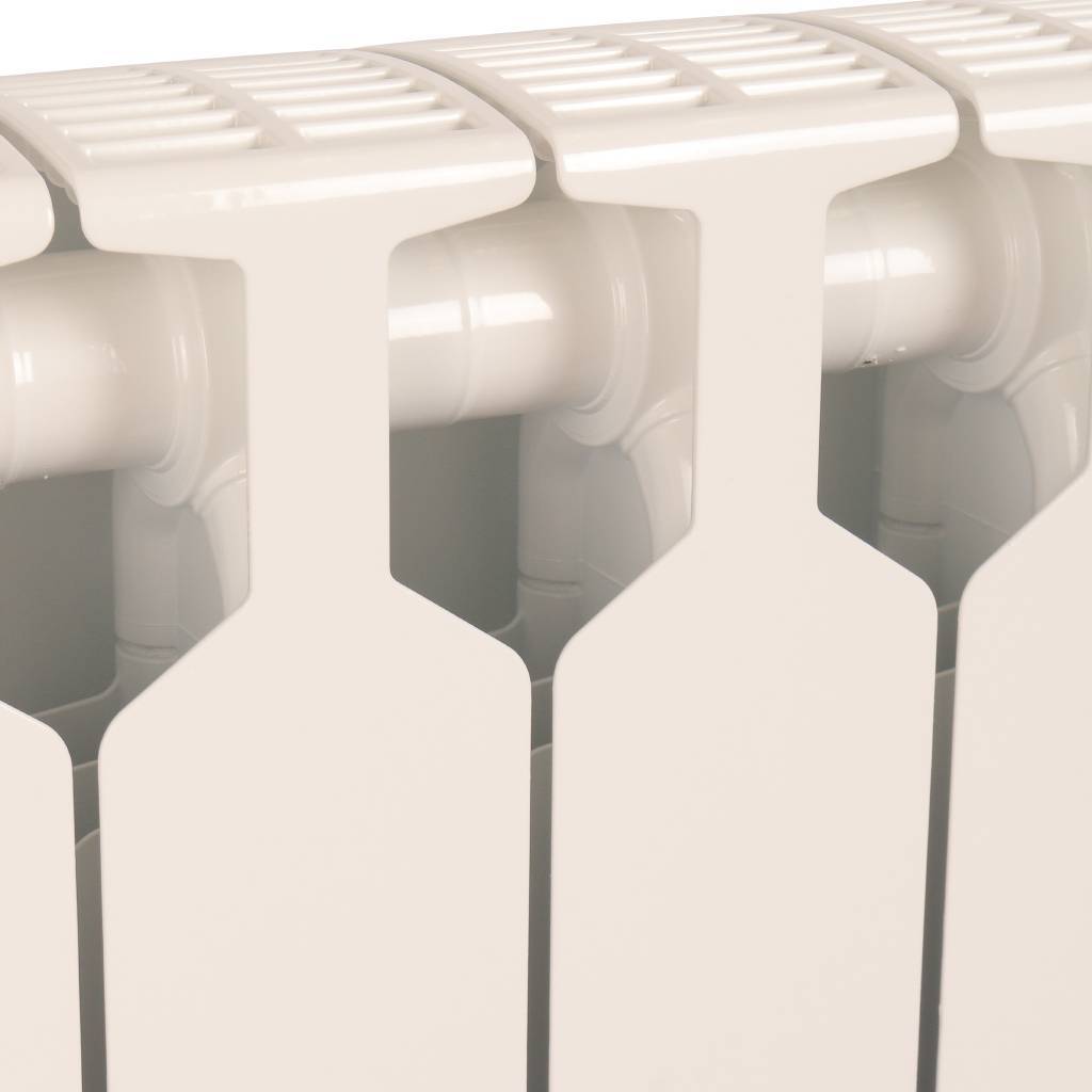 Радиатор биметаллический RIFAR SUPReMO VENTIL 500 SVR 8 секций нижнее правое подключение (белый RAL 9016), 4RS50.VR-8