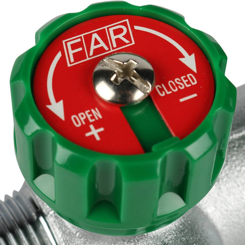 Коллектор распределительный FAR 1 , проходной, хромированный, 2 отвода 3/4  плоское уплотнение