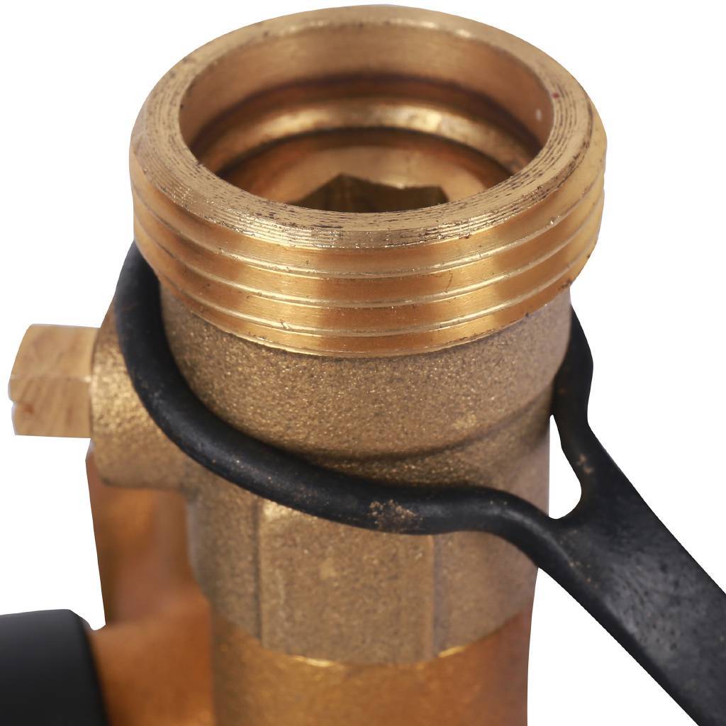 Клапан ручной запорный БРОЕН Basic DN 015 PN 25 с дренажем, 594761